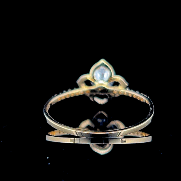 Elegant Blossom Diamond Ring - Image 3
